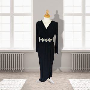 Full length Black Formal Dress