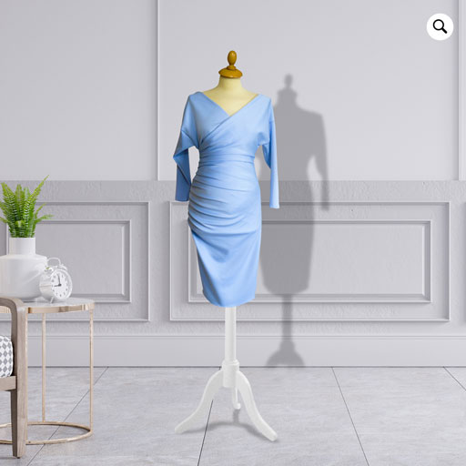 Designer Pre-Post Pregnancy Knee Length Dress